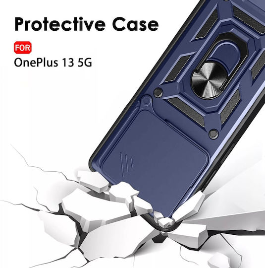 Techsuit Camshield Back Cover Σιλικόνης Μπλε (OnePlus 13)