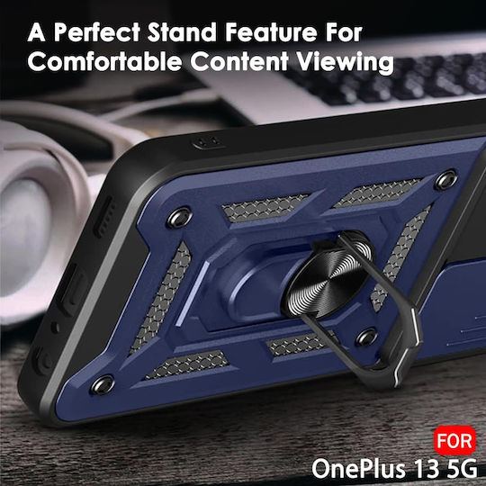 Techsuit Camshield Back Cover Σιλικόνης Μπλε (OnePlus 13)