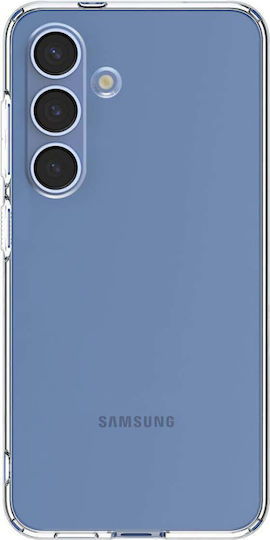 Spigen Liquid Crystal Umschlag Rückseite Silikon 0.3mm Transparent (Galaxy S25)