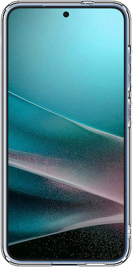 Spigen Liquid Crystal Umschlag Rückseite Silikon 0.3mm Transparent (Galaxy S25)