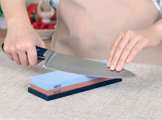 Risam Knife Sharpening Stone Double with Density 240/800 18x6x2.8cm