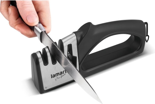Lamart Handheld Knife Sharpener with 3 Levels 21x9x3.5cm