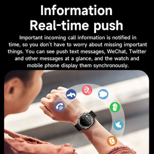 Z7 Ultra Smartwatch with Heart Rate Monitor (Black)