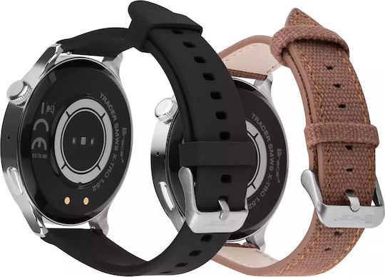 Tracer SMW9 X-Tro 47mm Smartwatch (Argintiu)