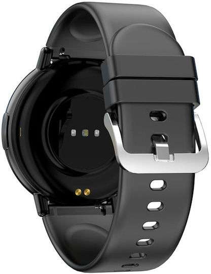 Aiwa SW-A800 Smartwatch με Παλμογράφο (Μαύρο)