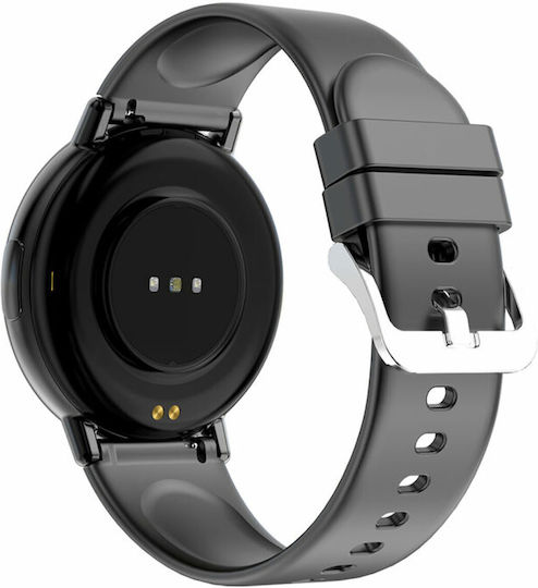 Aiwa SW-A800 Smartwatch με Παλμογράφο (Μαύρο)