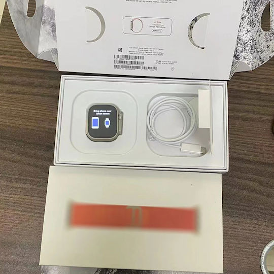 S8 Ultra 49mm Smartwatch (Πορτοκαλί)