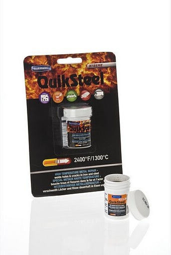 Quiksteel Thermosteel Iron Putty Epoxy 1300°C