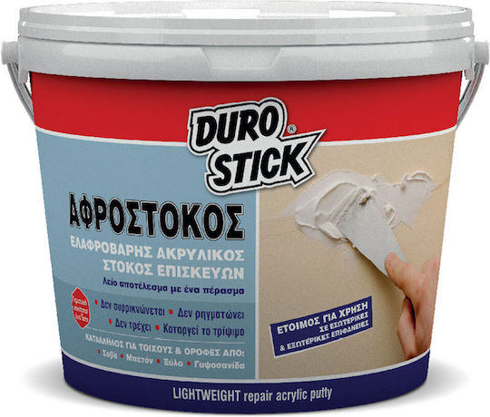 Durostick Ultra Foam Putty Ready-Made / Acrylic White 1kg