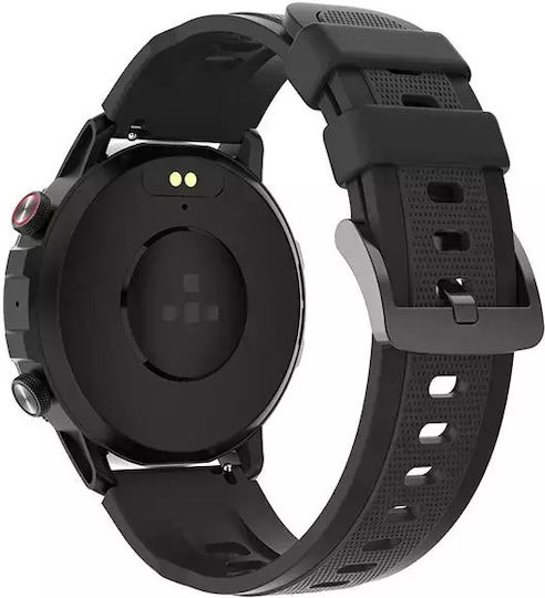 Tracer SMR11 HERO 47mm Smartwatch mit Pulsmesser (Schwarz)