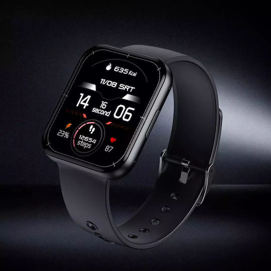 Choetech WT001 Smartwatch με Παλμογράφο (Μαύρο)