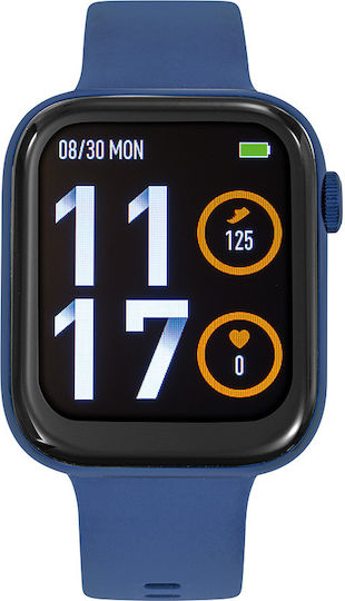 Tekday 656508 Smartwatch με Παλμογράφο (Μπλε)