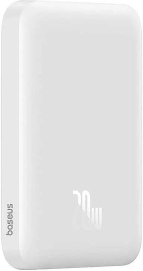 Baseus Mini MagSafe Power Bank 6000mAh 20W με Θύρα USB-C Λευκό
