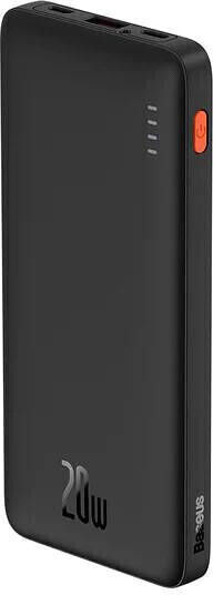 Baseus Airpow Power Bank 20000mAh 20W с USB-A порт и USB-C порт Черен