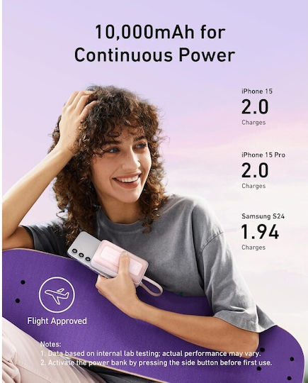 Anker Zolo Power Bank 10000mAh 30W με Θύρα USB-C Λευκό