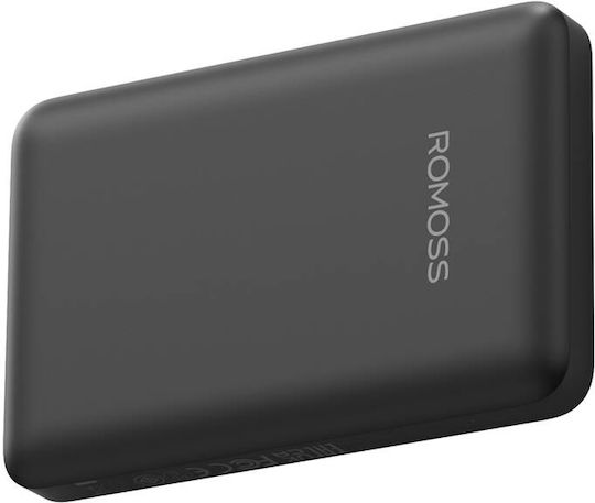 Romoss WSC05 MagSafe Power Bank 5000mAh 20W με Θύρα USB-C Power Delivery Μαύρο