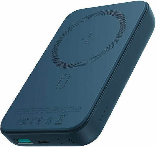 Joyroom JR-W020 MagSafe Power Bank 10000mAh 20W с USB-A порт и USB-C порт Power Delivery Light Blue