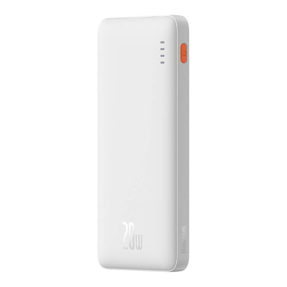 Baseus Airpow Power Bank 10000mAh 20W με Θύρα USB-A και Θύρα USB-C Power Delivery Λευκό