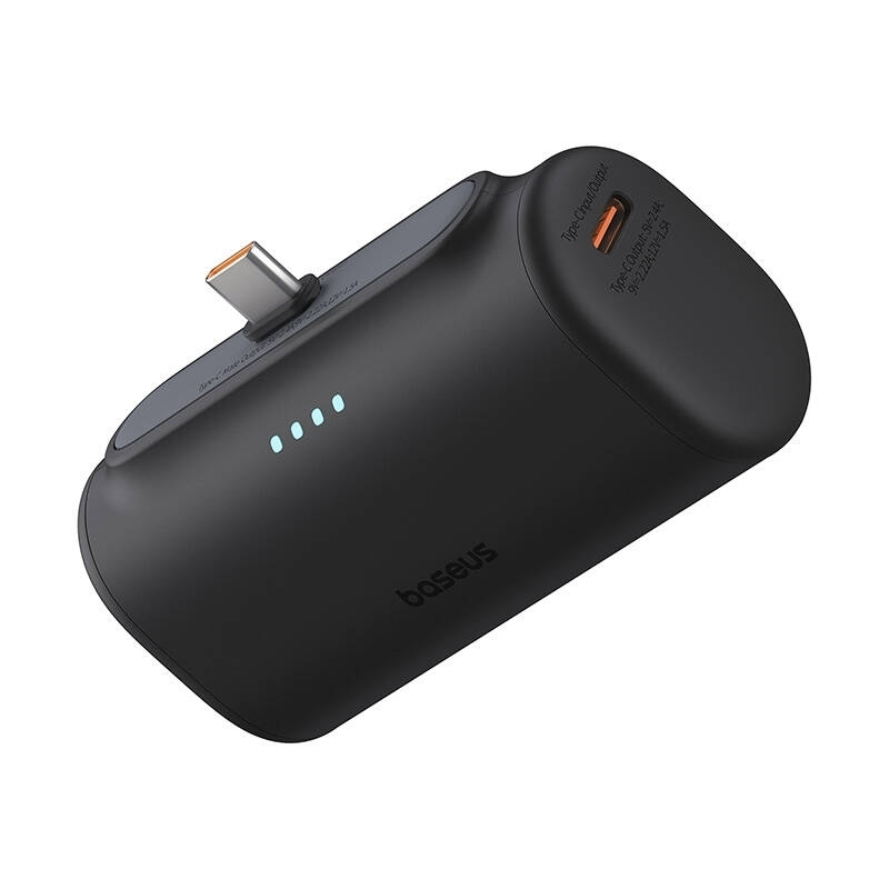 Baseus Compact Type-C Edition Power Bank 5000mAh 20W με Θύρα USB-C Μαύρο