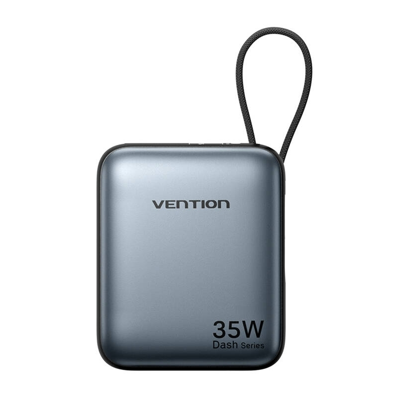 Vention FHE Power Bank 10000mAh 30W με Θύρα USB-C Γκρι