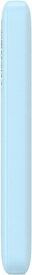 Baseus Airpow Power Bank 10000mAh 20W с USB-A порт и USB-C порт Power Delivery Син