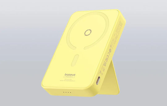 Baseus MagPro MagSafe Power Bank 5000mAh 20W with USB-C Port Power Delivery Yellow