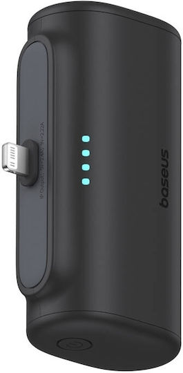 Baseus Compact Lightning Edition Power Bank 5000mAh 20W Power Delivery Black
