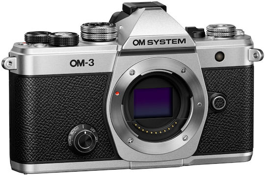 Olympus OM-System OM-3 Mirrorless Camera Body Silver