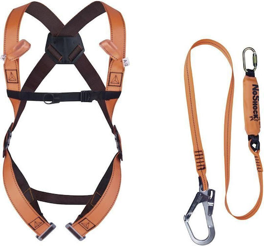 Delta Plus Αντιπτωτική Ζώνη Ασφαλείας Elara160v2 Orange