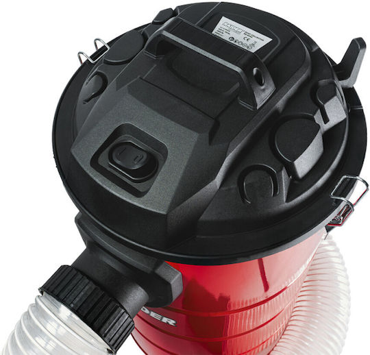 Raider Ash Vacuum 1200W with 55lt Waste Container