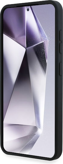 Karl Lagerfeld Heads Umschlag Rückseite Silikon 0.3mm Schwarz (Galaxy S25+)