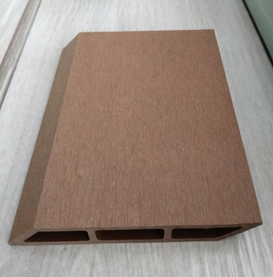 Dedron Deck Περίφραξης Κήπου Πλάγια Brown από WPC 360x12x2εκ. Καφέ
