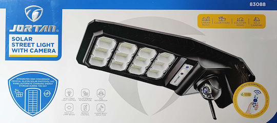Jortan Street Solar Light 3W Cold White 6500K with Motion Sensor and Photocell IP66 60.7cmx26.8cmx7cmcm