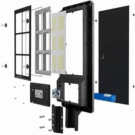 Invictus HSL-LY120 Ηλιακό Φωτιστικό Δρόμου 120W Ψυχρό Λευκό 6000K με Τηλεχειριστήριο IP65 65x26.5x7εκ.