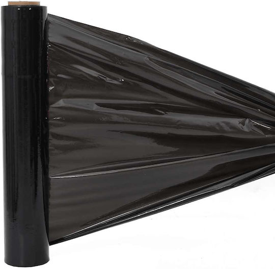 Vidaxl Stretch Film 6 Τεμάχια Μαύρο 23 Μm 50 Cm X 300 M Μαύρο