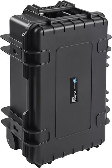 B&W International Jumbo 6600 Tool Case Plastic with Foam Dimensions: W50xD28.5xH18.5cm