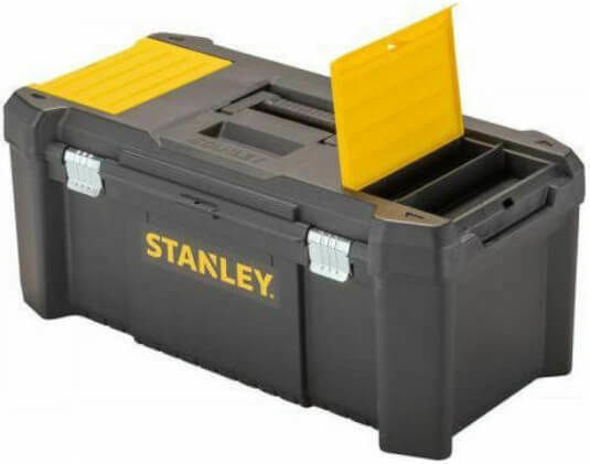 Stanley Essential Куфар за ръчни инструменти Пластмаса с табакиера Ш66.5xД33.5xВ28см