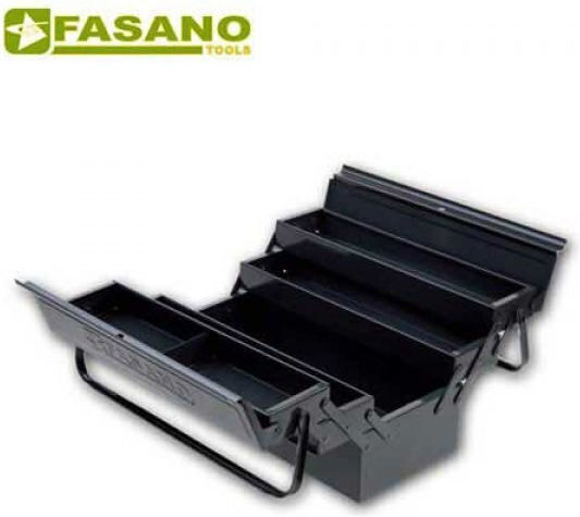 Fasano Tools Hand Tool Case Metallic 5 Slots Dimensions: W43xD20xH20cm
