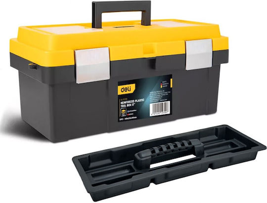 Deli Hand Tool Case Plastic Dimensions: W40xD21xH19cm
