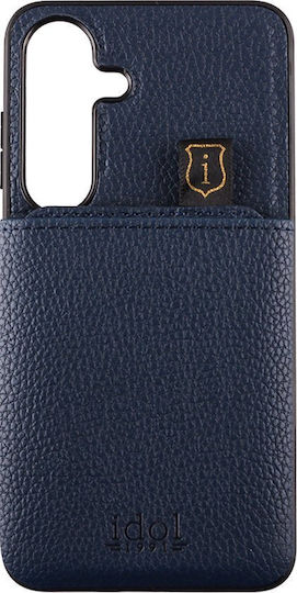 Idol 1991 Anti-rfid Brieftasche Leder Blau (Galaxy S25+)