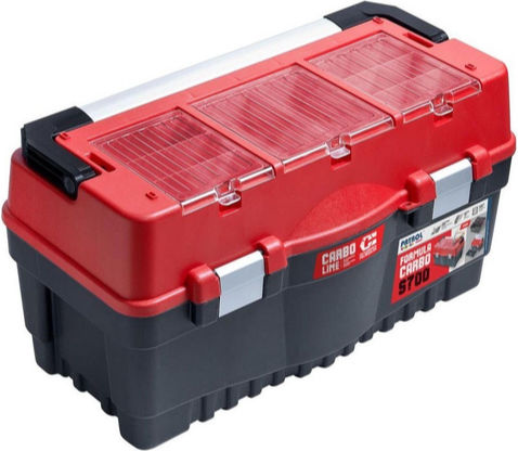 Patrol Carbo S700 Hand Tool Case Plastic with Tobacco Case Dimensions: W59.5xD28.9xH32.8cm
