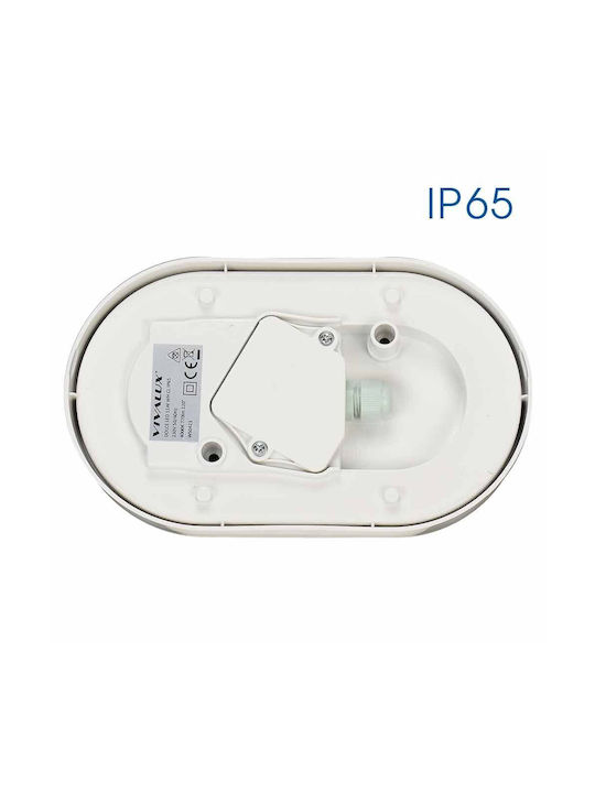 Vivalux Wasserdicht Deckenleuchte für den Außenbereich mit integriertem LED in Weiß Farbe VIV004751
