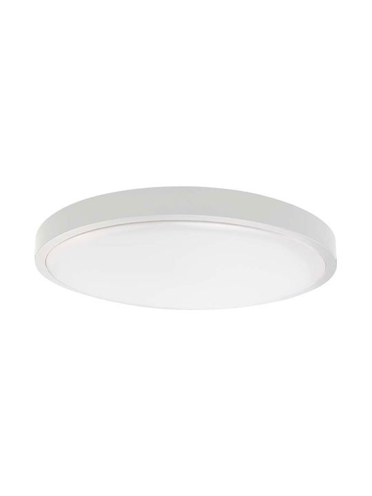 V-TAC Outdoor Ceiling Flush Mount with Integrated LED in White Color 76201