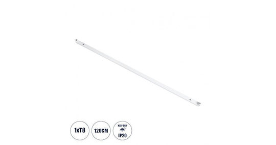 GloboStar Lighting Batten Tubato Single-Ended T8 120cm
