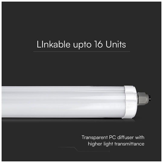 V-TAC Lighting Batten with Integrated LED 48W 150cm