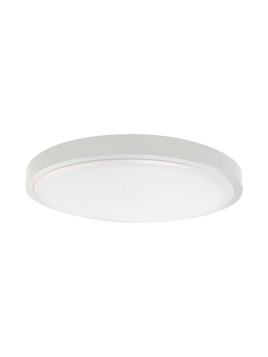 V-TAC Outdoor Ceiling Flush Mount with Integrated LED in White Color 76191
