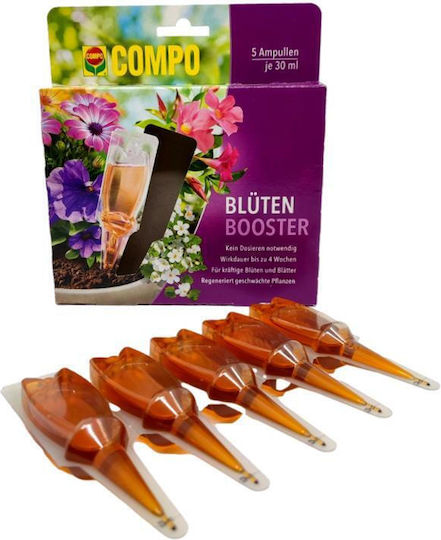 Compo Ampule pentru înflorire Lichid Îngrășământ pentru Plante cu Flori 30ml