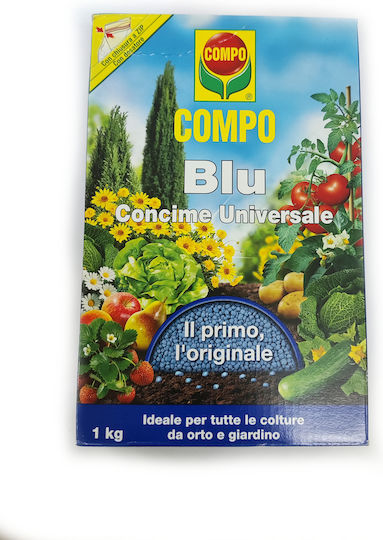 Compo Blu Îngrășământ Granular Fosfor Magneziu Sulfură Utilizare Generală 1kg 1lt