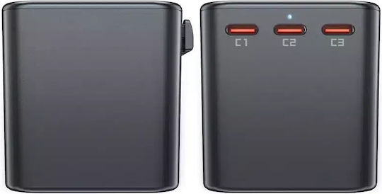 Acefast Multifunctional Travel Z1 Αντάπτορας Πρίζας από Universal σε Universal