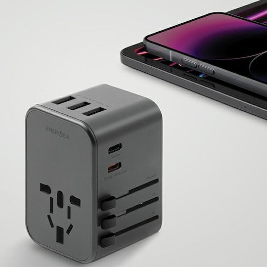 Energea Steckdosenadapter von Universal zu Universal